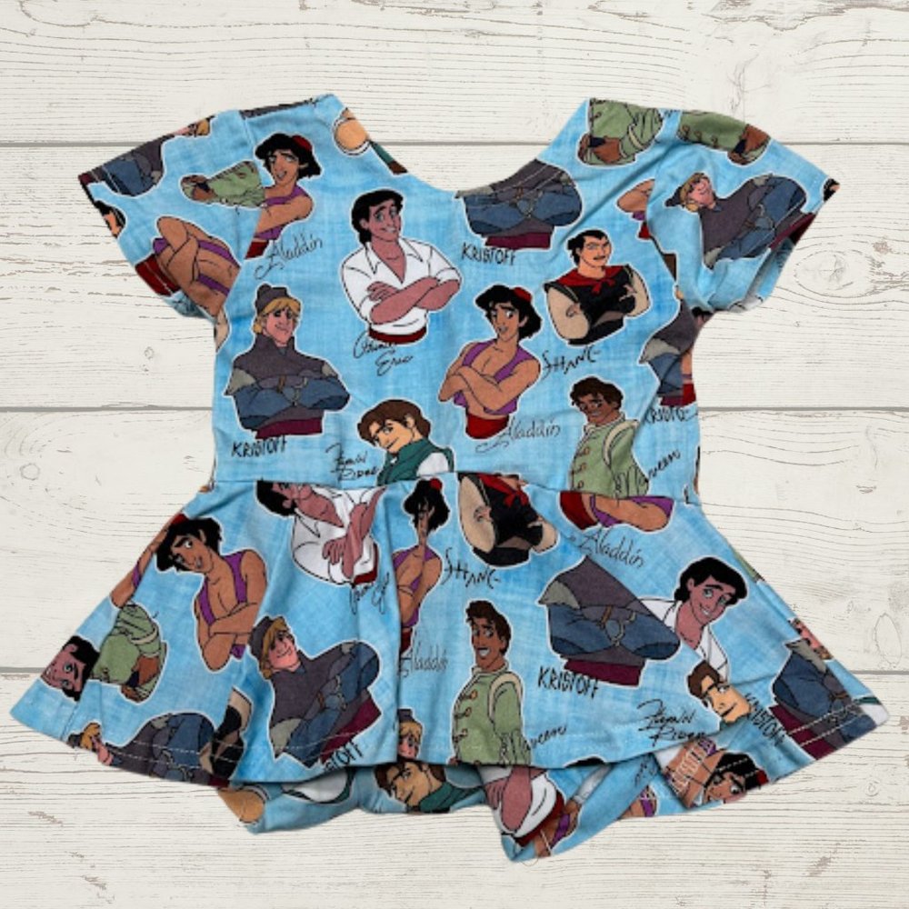 Boutique Disney Prince Skirted Leotard Dress